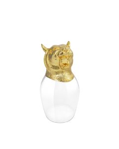 Tiger Chinese Zodiac Wine Glass