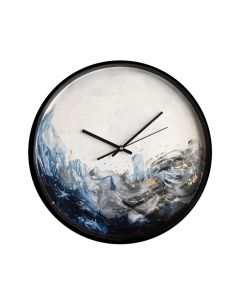 Black Tray Clock (37cm)