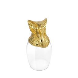 Snake Chinese Zodiac Wine Glass (Gold)