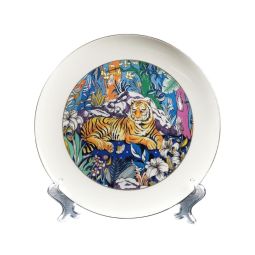 Beauty of the Zodiac: 'Jungle Power' Ornamental Plate