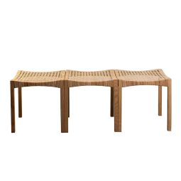 Aaram Stool (Natural Ash Frame)