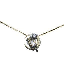 August Rabbit Diamond Necklace Set