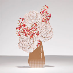 Oriental Beauty Greeting Card