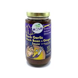 Black Bean Sauce with Black Garlic, Ginger & Miso