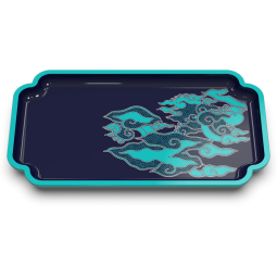 Cirebon Cloud Tea Tray