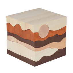 Cube Puzzle (Beige)