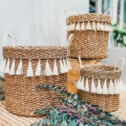 Daria Seagrass Basket (Medium)