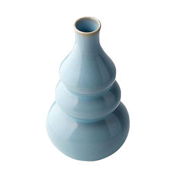 Fu Lu Ru Ware Calabash Vase