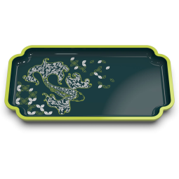 Harmony Koi Tea Tray
