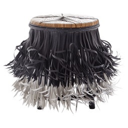 Hula Stool (Brown Seat)