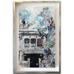 Lovers in the Rain Canvas Print