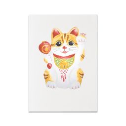 Lucky Cat Greeting Card
