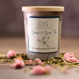 Sakura & Green Tea Soy Candle (3.8 oz)