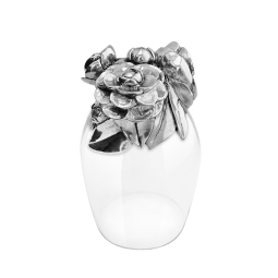 January Birth Month Flower Wine Glass (Camelia)