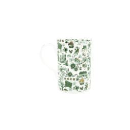 Hong Kong Toile Series Mug (Green)