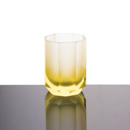Moonshadow Glass & Coaster Set (Yellow)