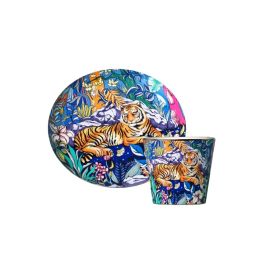 Beauty of the Zodiac: 'Walking Through the Forest' Cup & Saucer Set