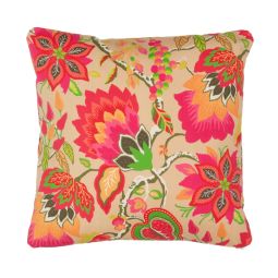 Spice Sarasa  Cushion Cover (Red & Orange)
