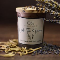 White Tea & Lavender Soy Candle (3.8 oz)
