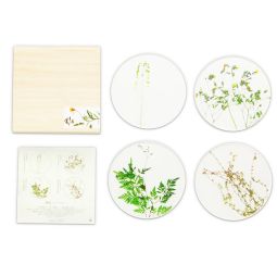 Oshibana Coasters - A (Set of 4)