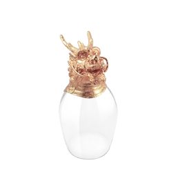 Dragon Chinese Zodiac Wine Glass (Rosegold)