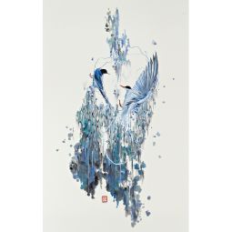 Fleeting 04 (Blue Birds, Wú Tí 24°22'51.5"N 124°07'58.0"E)
