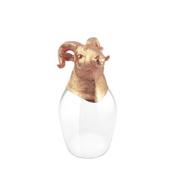 Ram Chinese Zodiac Wine Glass (Rosegold)