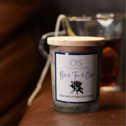 Black Tea & Clove Soy Candle (8 oz)
