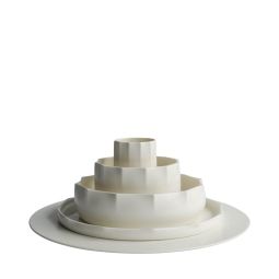 Blossom Show Plate Set (Plain Rim)