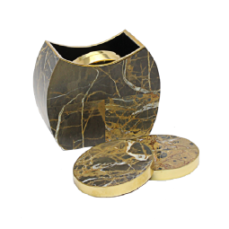 Carlton Club Coaster Box Set (Snakeskin)