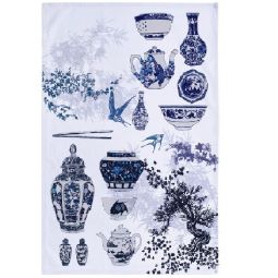 China Blue Tea Towel