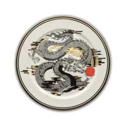 Dragon Chinese Zodiac Gold Plate