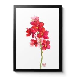 Ascd Crown Red Gem (A3, Unframed)