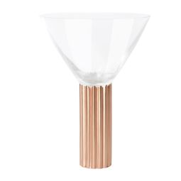 Cocktail Glass (Wavy-Rose Gold)