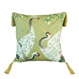 Crane Olive Cushion