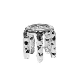 Side Table (Sliver Chrome) - Crest and Trough Series