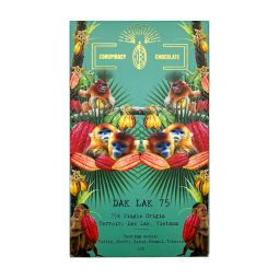 Dak Lak Plain 75% Chocolate Bar (50g)