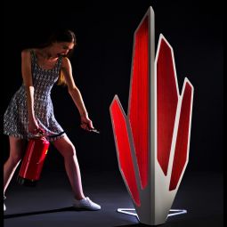 FOGLIA Filo Rosso Ltd. Lamp (Black)