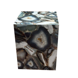 Faux Agate Elegance Table