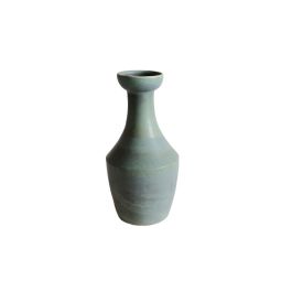 Green to Black Ash Vase