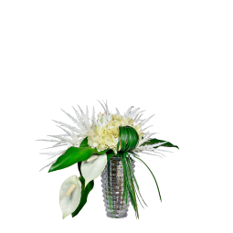 Green & White Floral Arrangement II