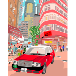 Hong Kong Taxi #1
