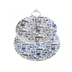 Hong Kong Toile Cake Stand