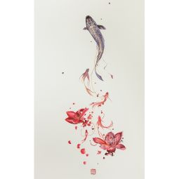 WúTí 22°32'04.5"N 113°59'51.5"E (Fish with Red Flowers)