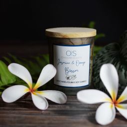 Jasmine & Orange Blossom Soy Candle