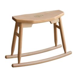 Jia Ju Rocking Stool (Natural Beech)