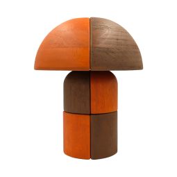 Patched Table Lamp (Earth)