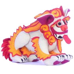 Handmade Snow Lion Stuffed Toy