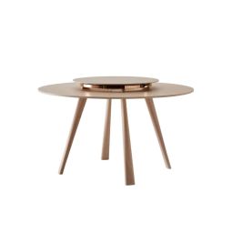 Loft Round Table with Turntable