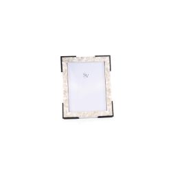 Roma White Shell And Stone Frame (5R)